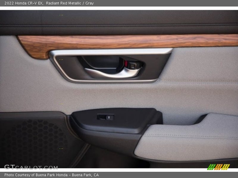 Radiant Red Metallic / Gray 2022 Honda CR-V EX
