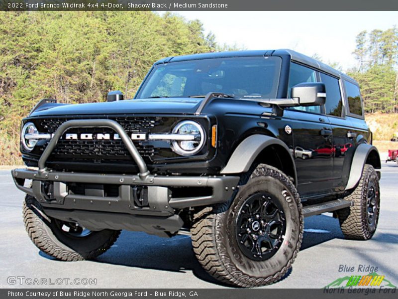 Shadow Black / Medium Sandstone 2022 Ford Bronco Wildtrak 4x4 4-Door