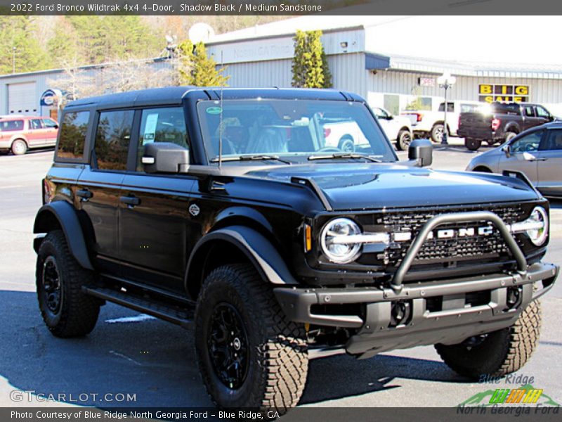 Shadow Black / Medium Sandstone 2022 Ford Bronco Wildtrak 4x4 4-Door