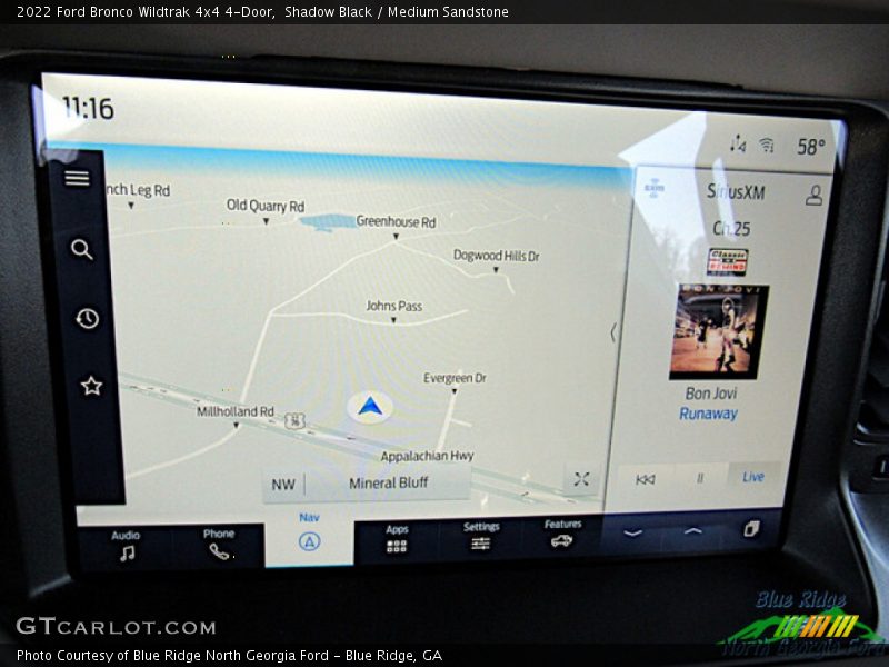 Shadow Black / Medium Sandstone 2022 Ford Bronco Wildtrak 4x4 4-Door