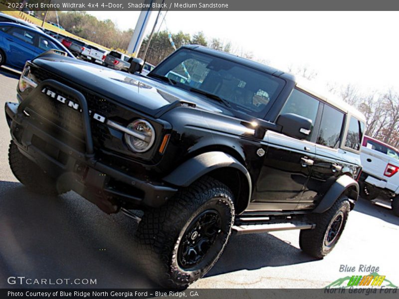Shadow Black / Medium Sandstone 2022 Ford Bronco Wildtrak 4x4 4-Door
