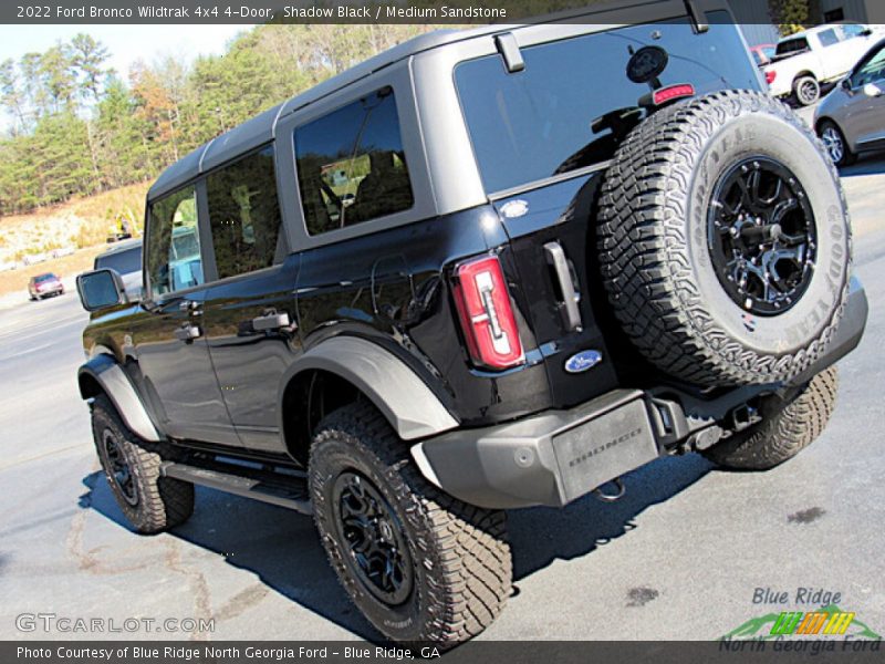 Shadow Black / Medium Sandstone 2022 Ford Bronco Wildtrak 4x4 4-Door