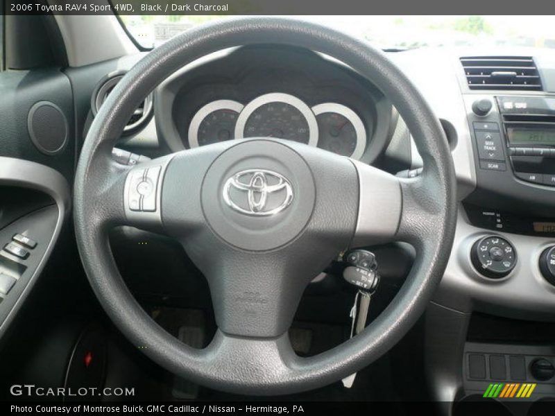 Black / Dark Charcoal 2006 Toyota RAV4 Sport 4WD