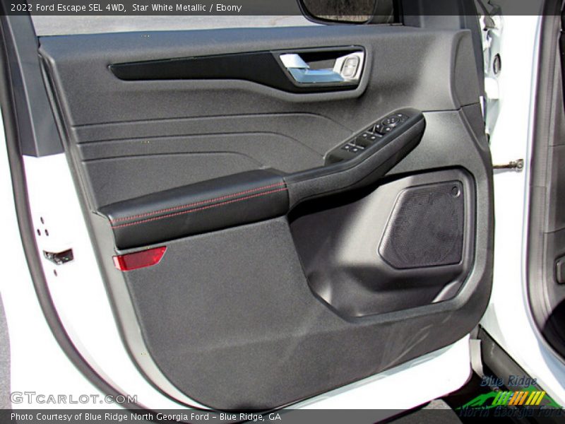 Star White Metallic / Ebony 2022 Ford Escape SEL 4WD