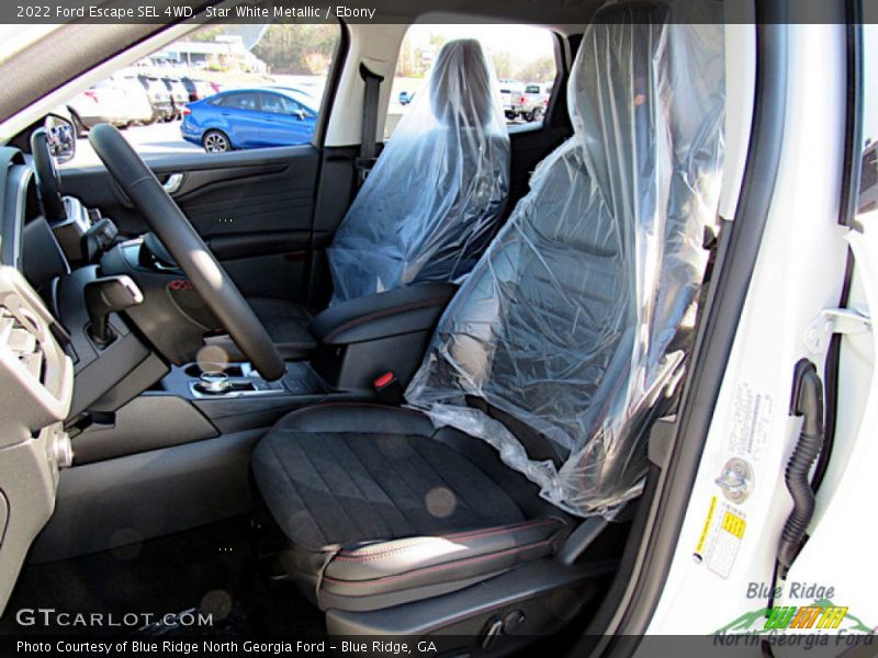 Star White Metallic / Ebony 2022 Ford Escape SEL 4WD