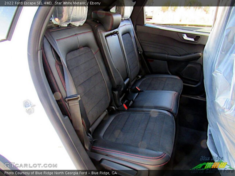 Star White Metallic / Ebony 2022 Ford Escape SEL 4WD