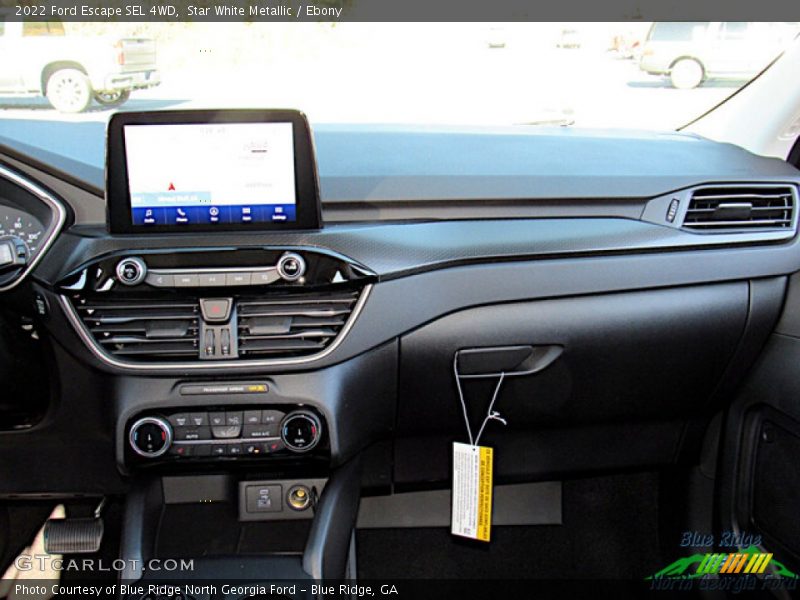 Star White Metallic / Ebony 2022 Ford Escape SEL 4WD