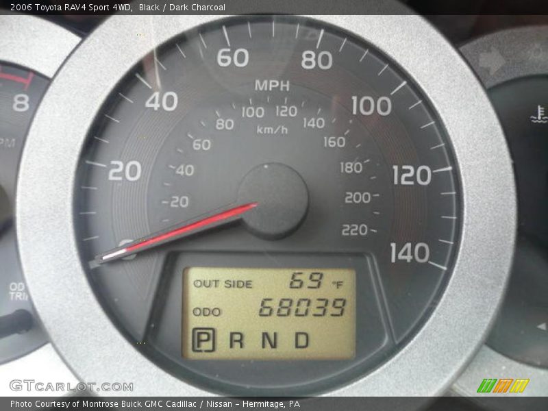 Black / Dark Charcoal 2006 Toyota RAV4 Sport 4WD