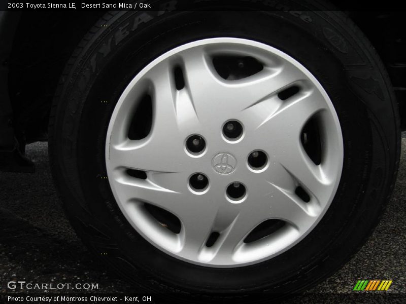 Desert Sand Mica / Oak 2003 Toyota Sienna LE