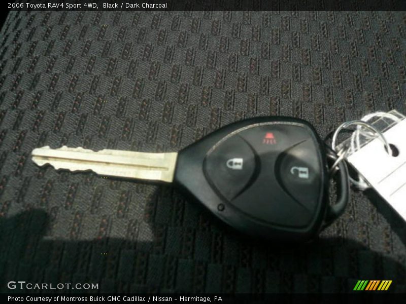 Black / Dark Charcoal 2006 Toyota RAV4 Sport 4WD