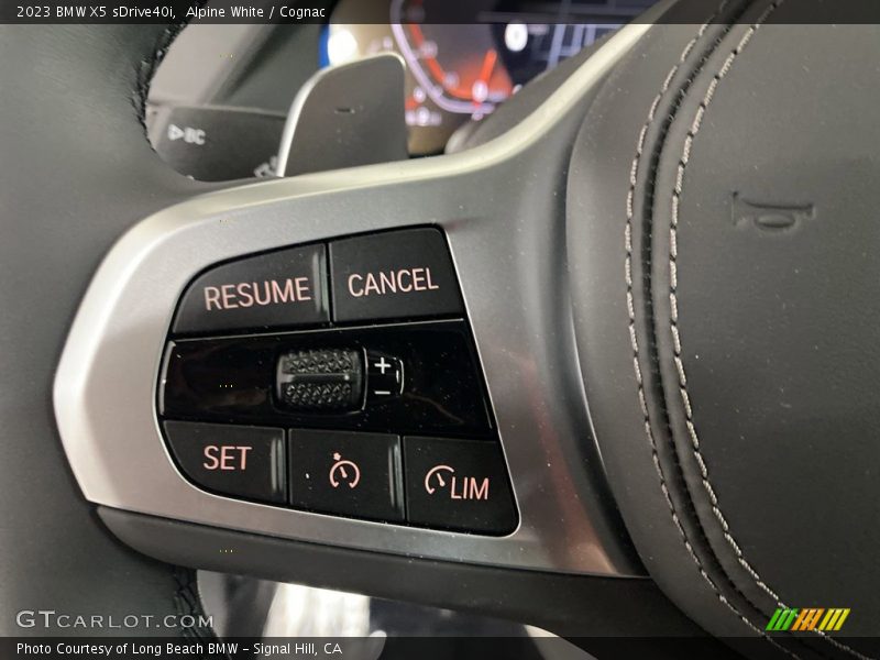 Alpine White / Cognac 2023 BMW X5 sDrive40i