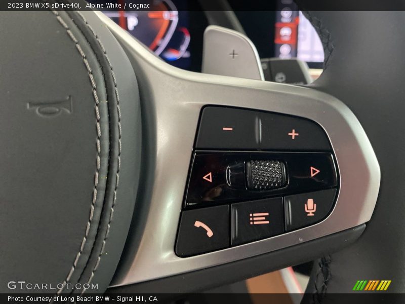 Alpine White / Cognac 2023 BMW X5 sDrive40i