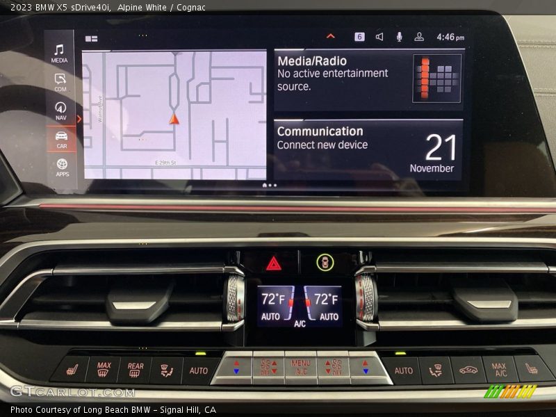 Alpine White / Cognac 2023 BMW X5 sDrive40i