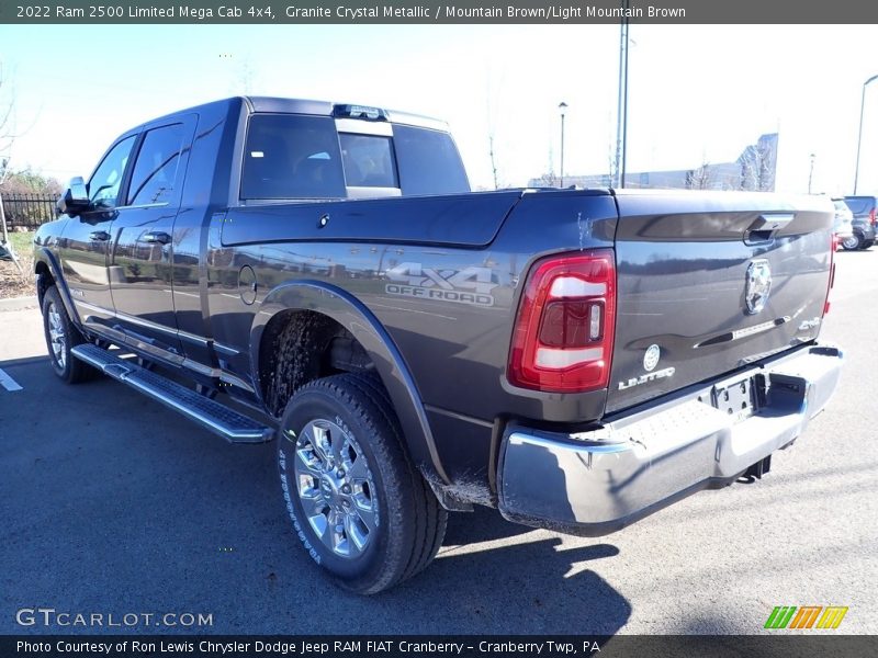 Granite Crystal Metallic / Mountain Brown/Light Mountain Brown 2022 Ram 2500 Limited Mega Cab 4x4