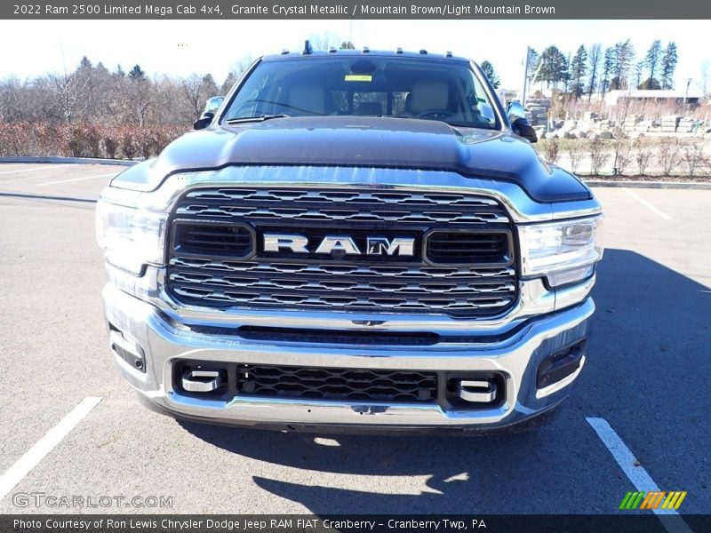 Granite Crystal Metallic / Mountain Brown/Light Mountain Brown 2022 Ram 2500 Limited Mega Cab 4x4