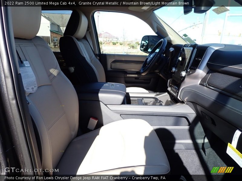 Granite Crystal Metallic / Mountain Brown/Light Mountain Brown 2022 Ram 2500 Limited Mega Cab 4x4