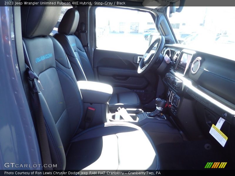 Sting-Gray / Black 2023 Jeep Wrangler Unlimited Rubicon 4XE Hybrid
