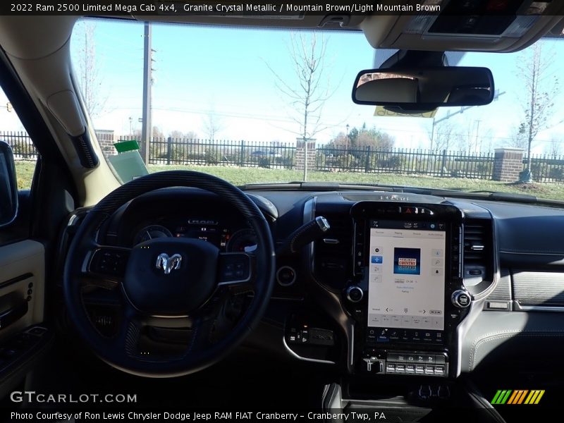 Granite Crystal Metallic / Mountain Brown/Light Mountain Brown 2022 Ram 2500 Limited Mega Cab 4x4