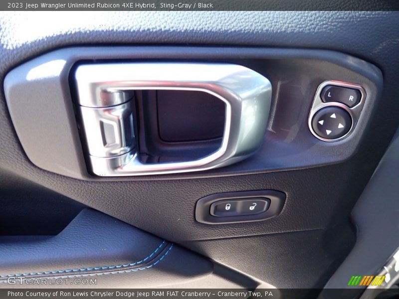 Sting-Gray / Black 2023 Jeep Wrangler Unlimited Rubicon 4XE Hybrid