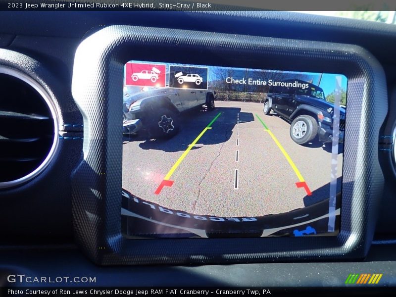 Sting-Gray / Black 2023 Jeep Wrangler Unlimited Rubicon 4XE Hybrid