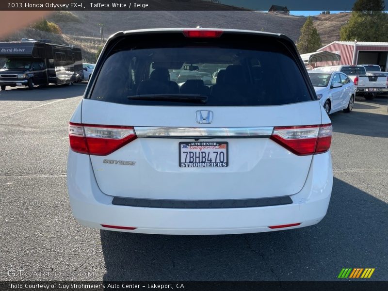 Taffeta White / Beige 2013 Honda Odyssey EX-L