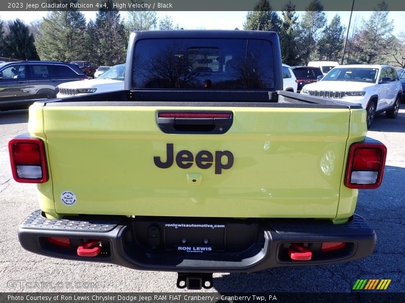 High Velocity / Black 2023 Jeep Gladiator Rubicon 4x4