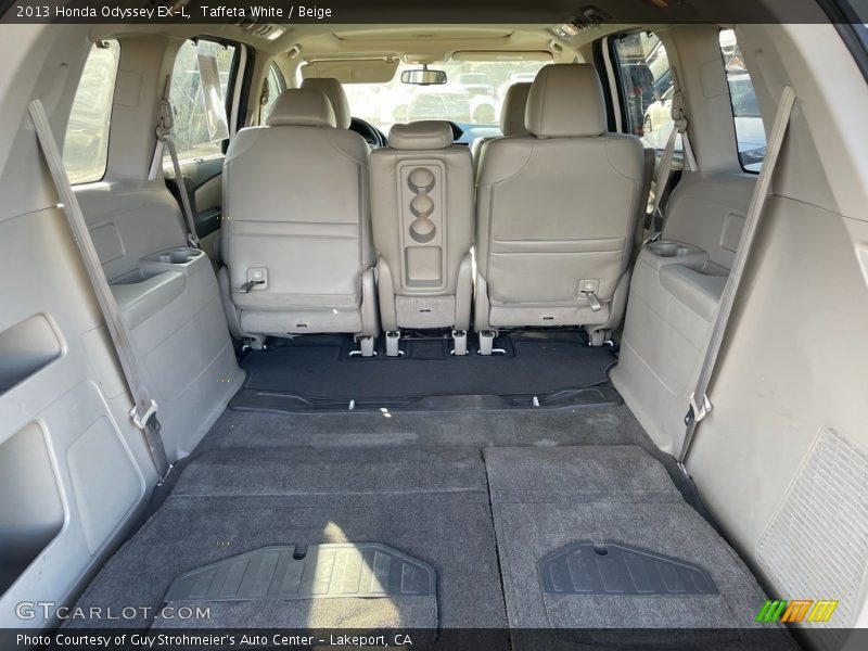 Taffeta White / Beige 2013 Honda Odyssey EX-L