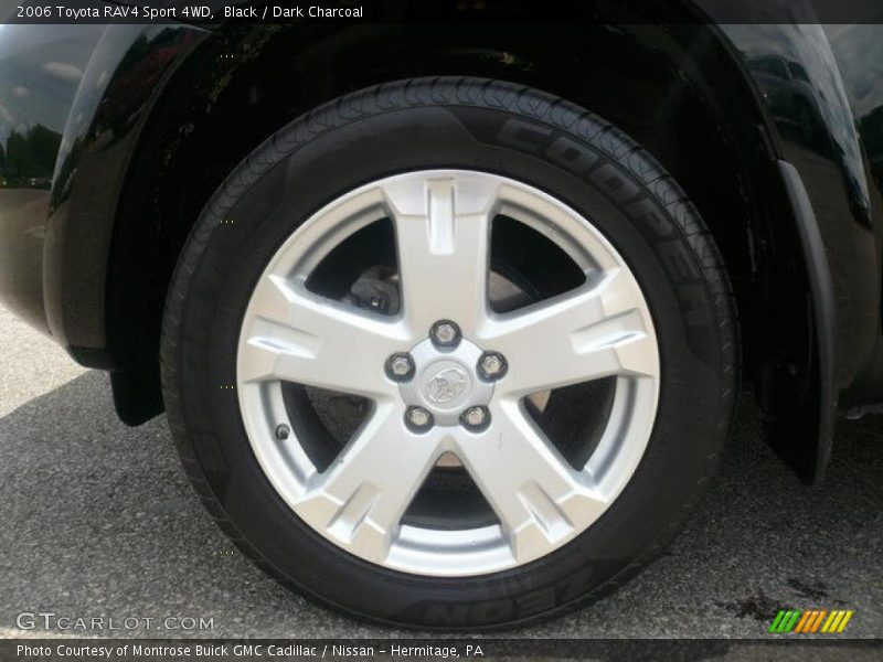 Black / Dark Charcoal 2006 Toyota RAV4 Sport 4WD