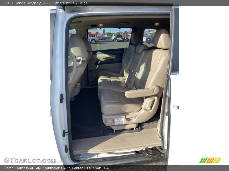 Taffeta White / Beige 2013 Honda Odyssey EX-L