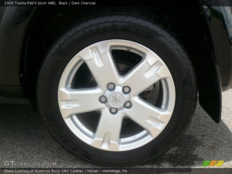 Black / Dark Charcoal 2006 Toyota RAV4 Sport 4WD
