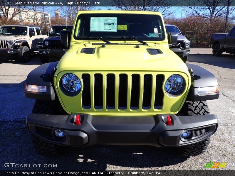 High Velocity / Black 2023 Jeep Gladiator Rubicon 4x4