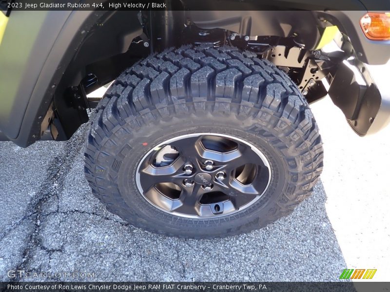 High Velocity / Black 2023 Jeep Gladiator Rubicon 4x4