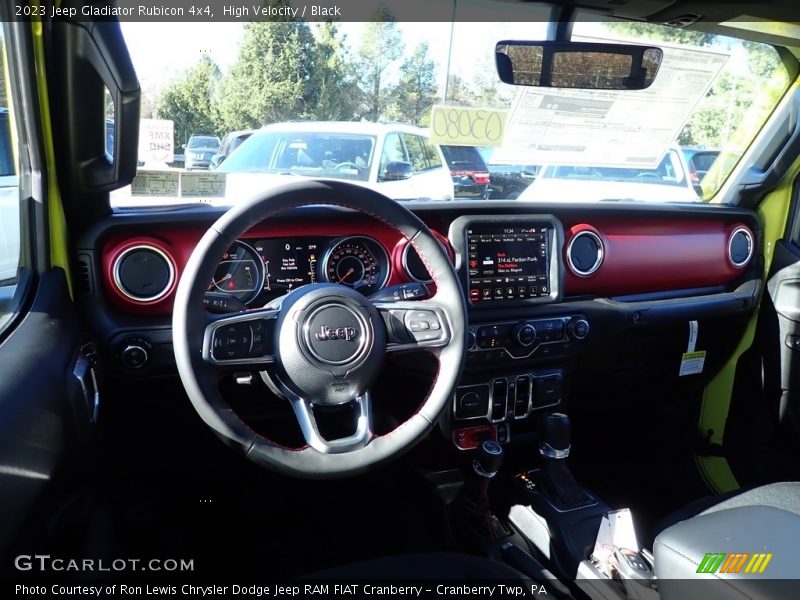 High Velocity / Black 2023 Jeep Gladiator Rubicon 4x4