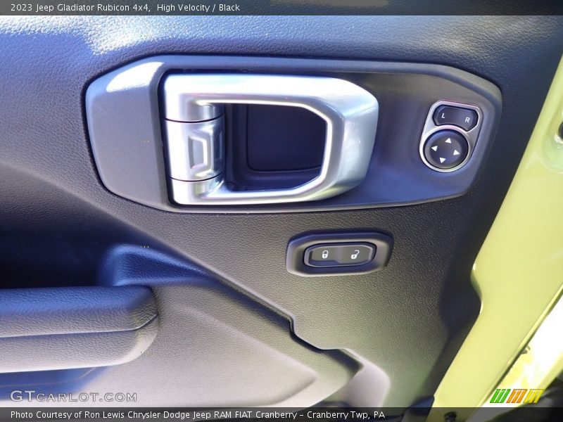 High Velocity / Black 2023 Jeep Gladiator Rubicon 4x4