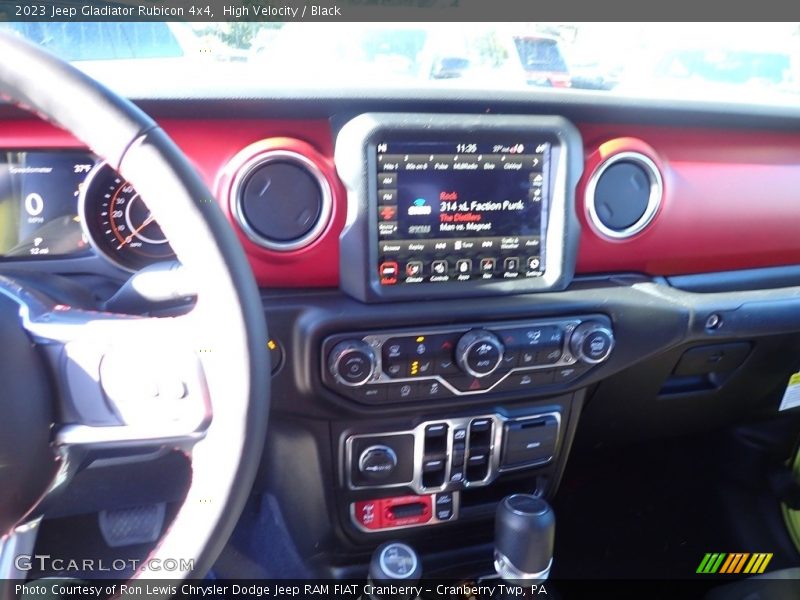 High Velocity / Black 2023 Jeep Gladiator Rubicon 4x4