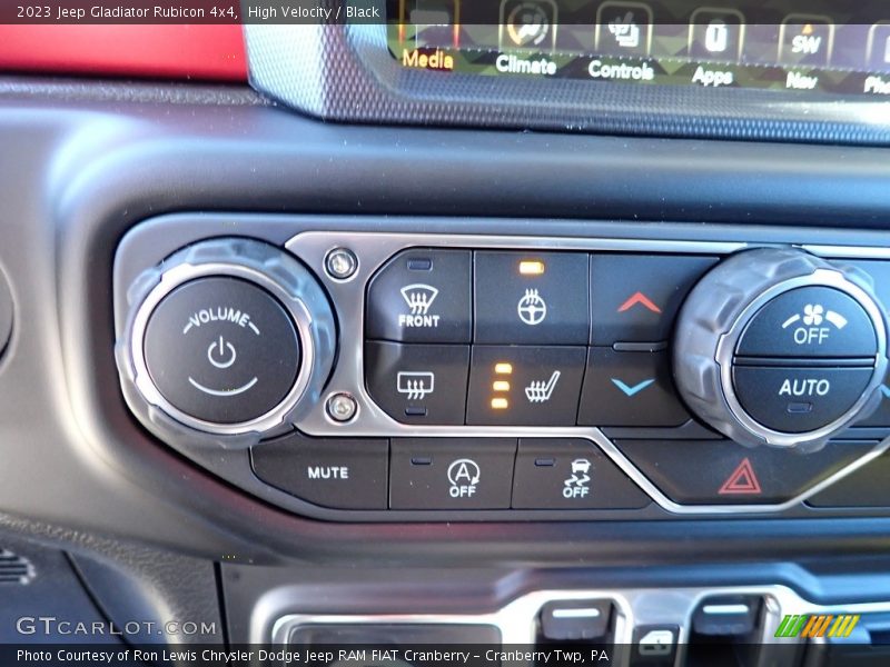 High Velocity / Black 2023 Jeep Gladiator Rubicon 4x4