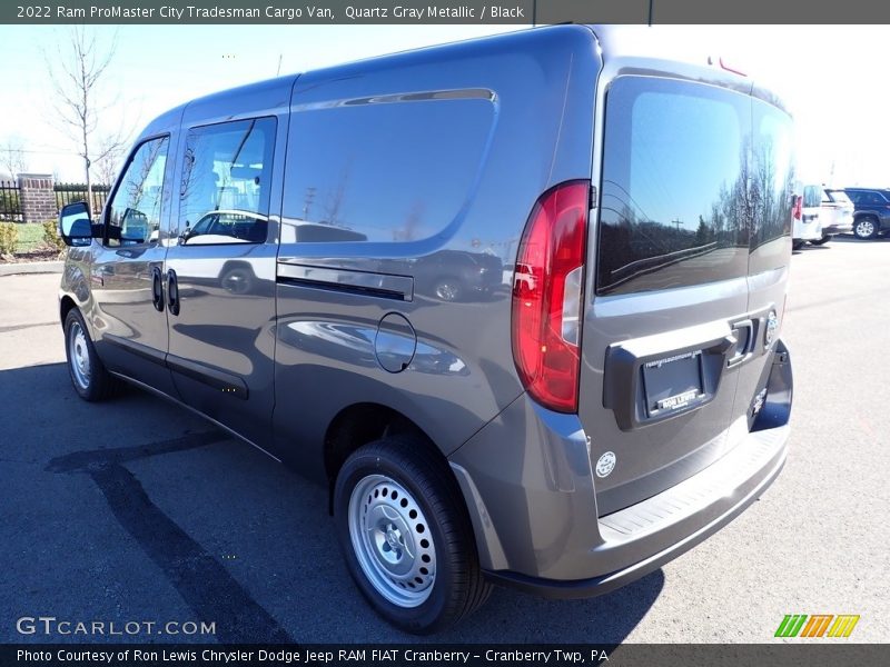 Quartz Gray Metallic / Black 2022 Ram ProMaster City Tradesman Cargo Van