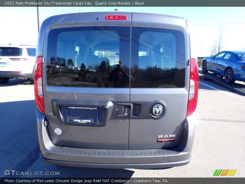 Quartz Gray Metallic / Black 2022 Ram ProMaster City Tradesman Cargo Van
