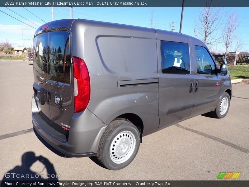 Quartz Gray Metallic / Black 2022 Ram ProMaster City Tradesman Cargo Van