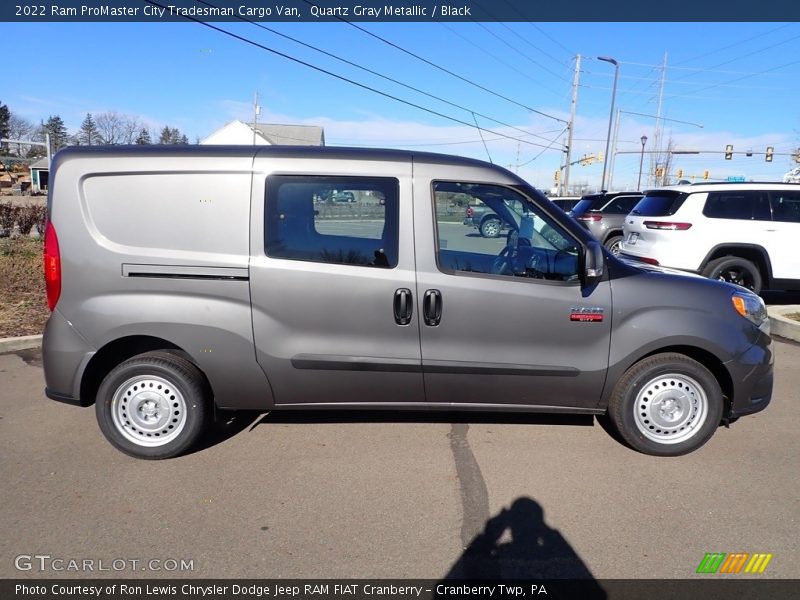 Quartz Gray Metallic / Black 2022 Ram ProMaster City Tradesman Cargo Van