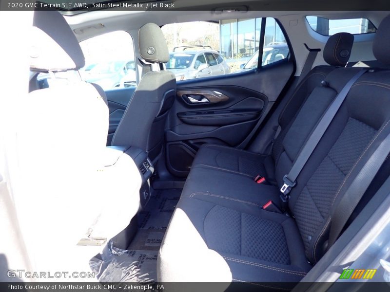 Satin Steel Metallic / Jet Black 2020 GMC Terrain SLE AWD