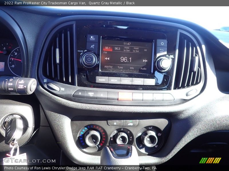Quartz Gray Metallic / Black 2022 Ram ProMaster City Tradesman Cargo Van