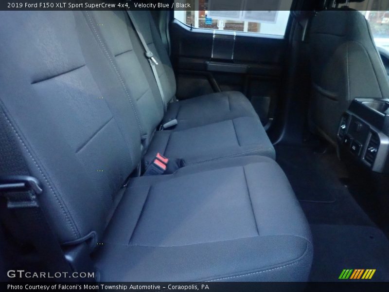 Velocity Blue / Black 2019 Ford F150 XLT Sport SuperCrew 4x4