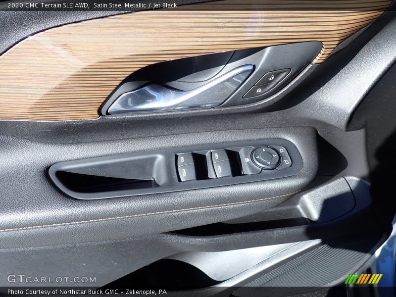 Satin Steel Metallic / Jet Black 2020 GMC Terrain SLE AWD
