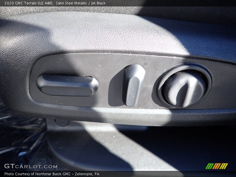 Satin Steel Metallic / Jet Black 2020 GMC Terrain SLE AWD