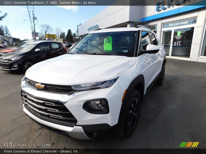 Summit White / Jet Black 2023 Chevrolet TrailBlazer LT AWD