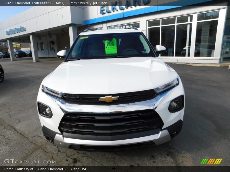 Summit White / Jet Black 2023 Chevrolet TrailBlazer LT AWD