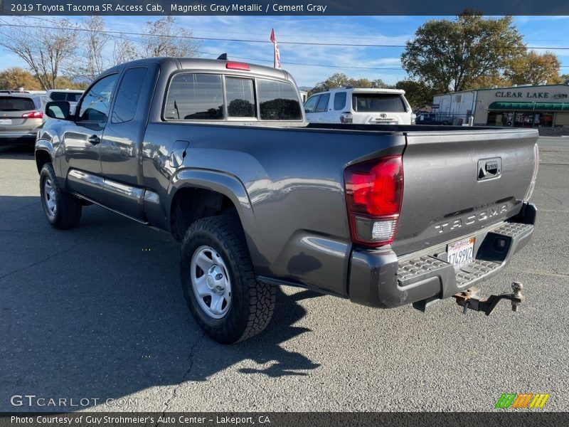 Magnetic Gray Metallic / Cement Gray 2019 Toyota Tacoma SR Access Cab