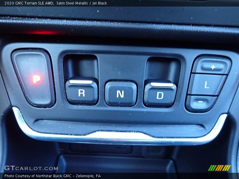Satin Steel Metallic / Jet Black 2020 GMC Terrain SLE AWD