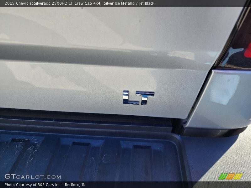 Silver Ice Metallic / Jet Black 2015 Chevrolet Silverado 2500HD LT Crew Cab 4x4